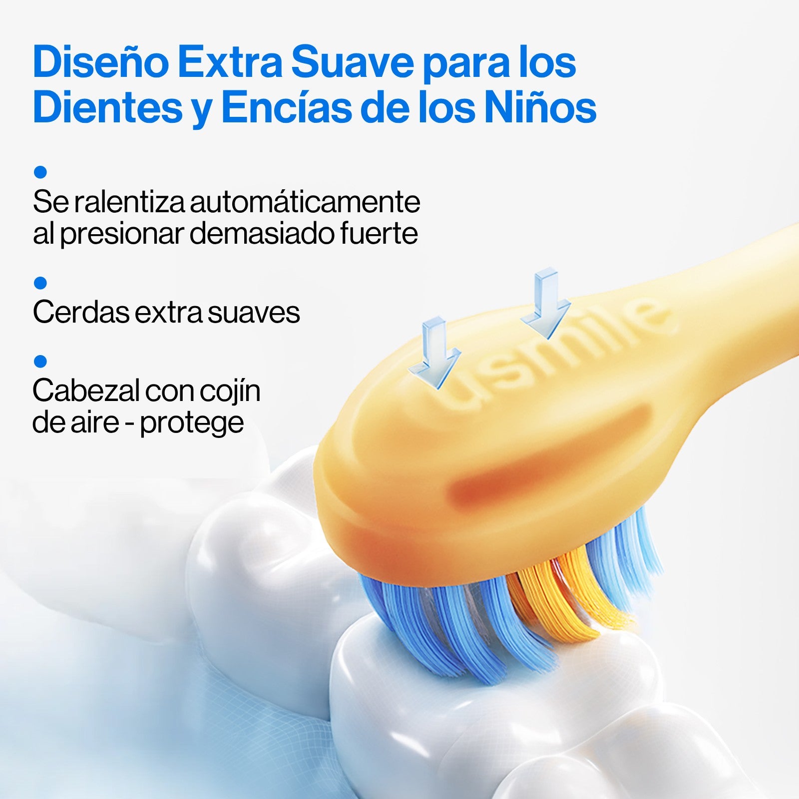 Cabezal de repuesto para cepillo dental eléctrico infantil Q10