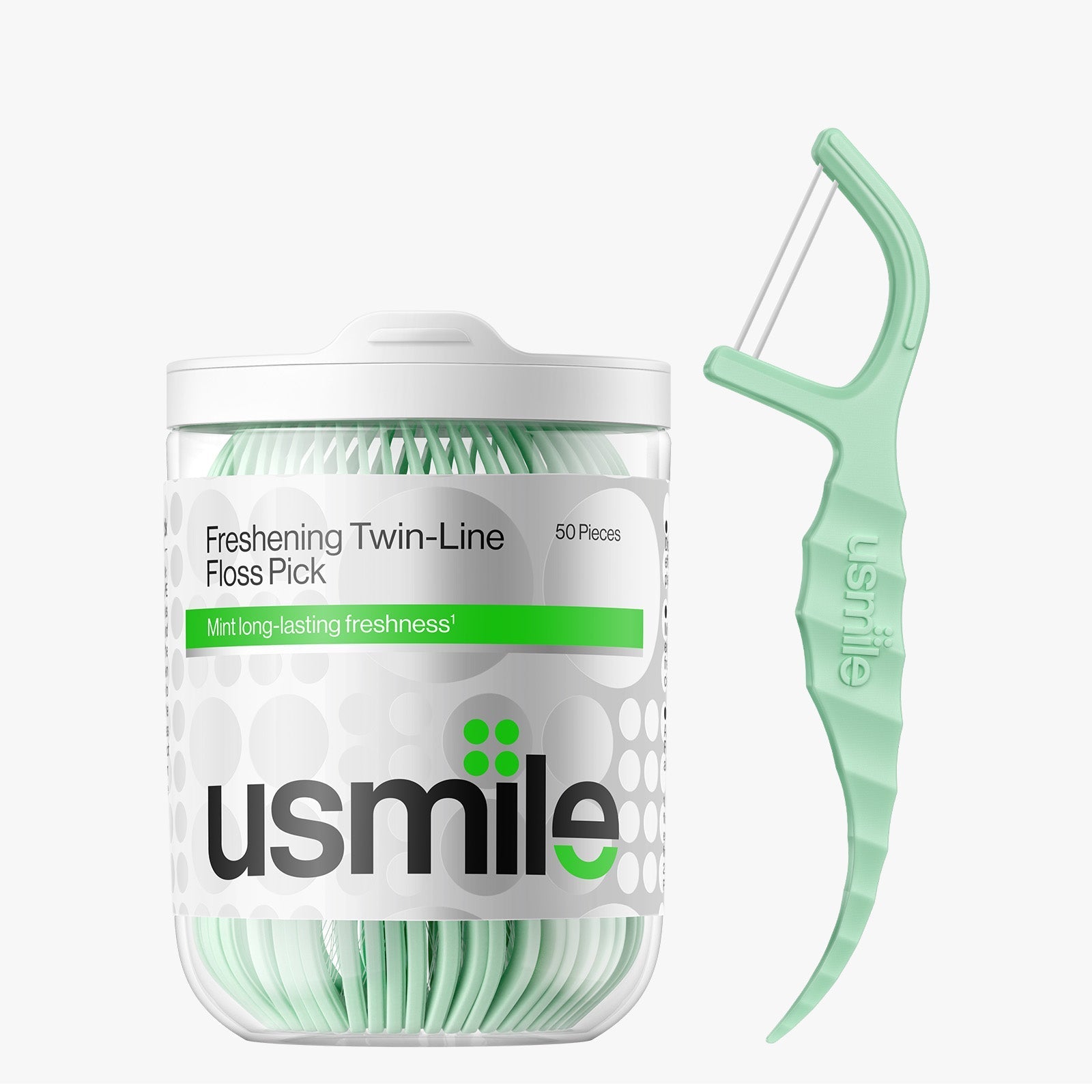 🎁 Hilo Dental usmile Twin-Line para una Limpieza Profunda (100% off)