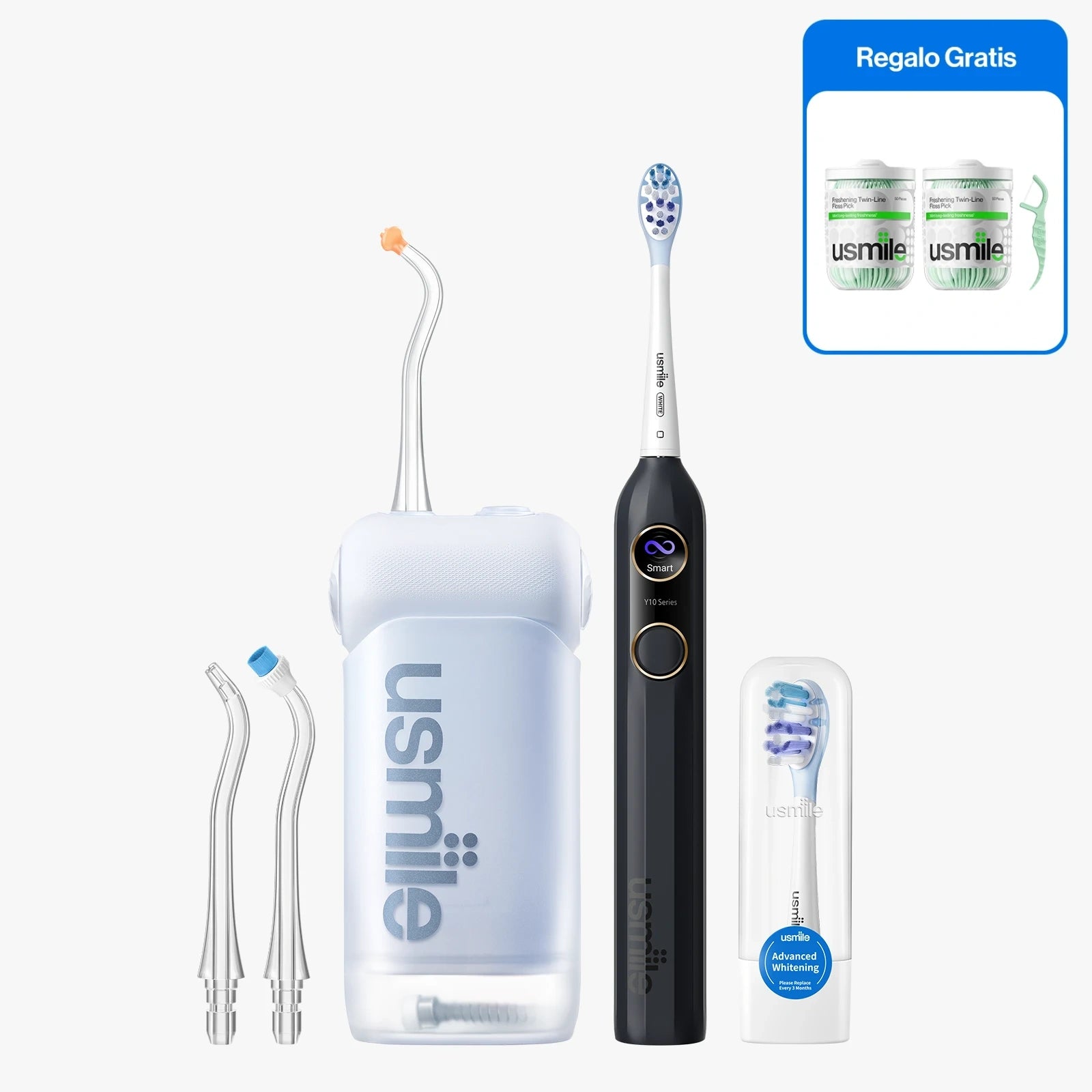 usmile Y10 cepillo de dientes eléctrico x C10 Irrigador Dental