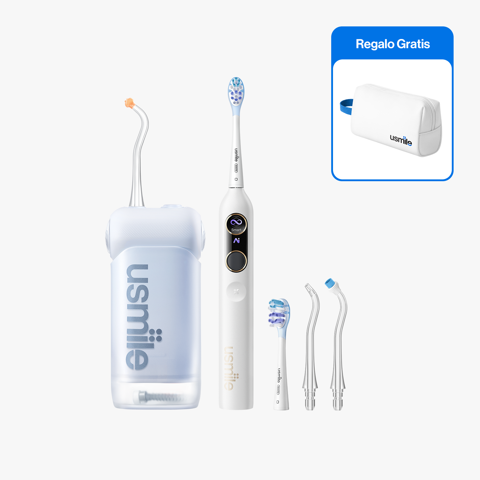 usmile Y10 Pro cepillo eléctrico x C10 Irrigador Dental Portátil
