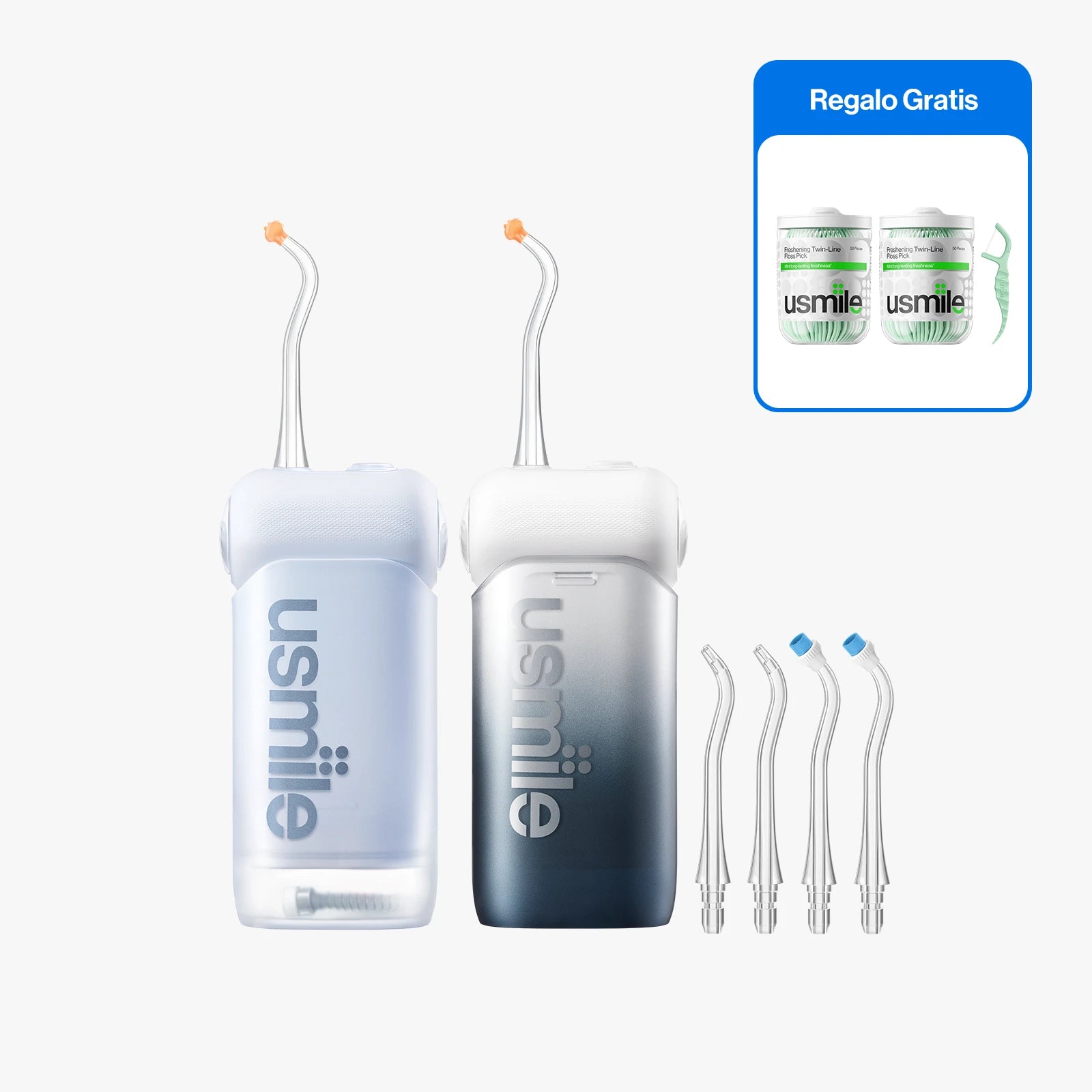 usmile C10 Duo Kit de irrigador bucal
