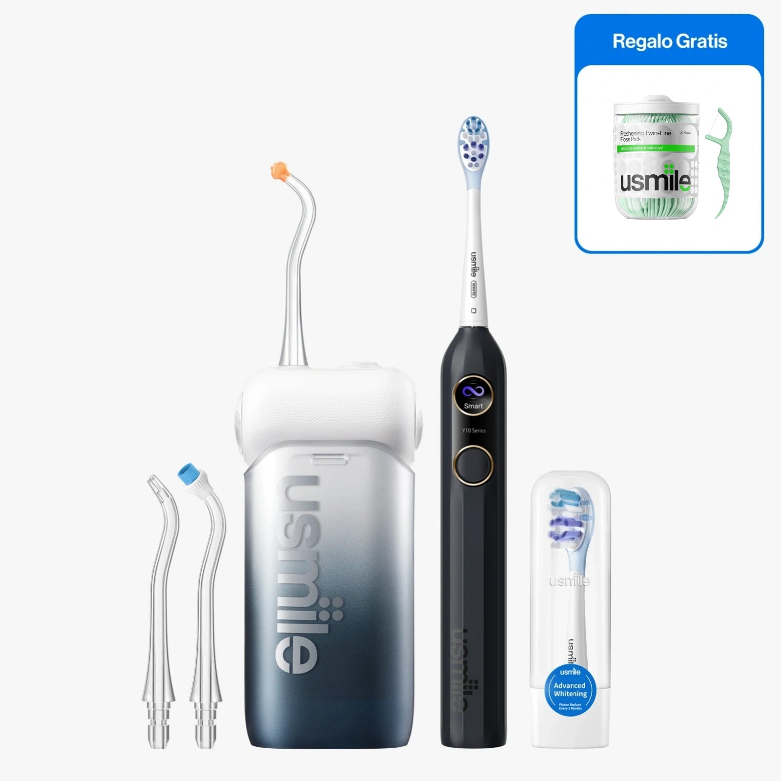 usmile Y10 cepillo de dientes eléctrico x C10 Irrigador Dental