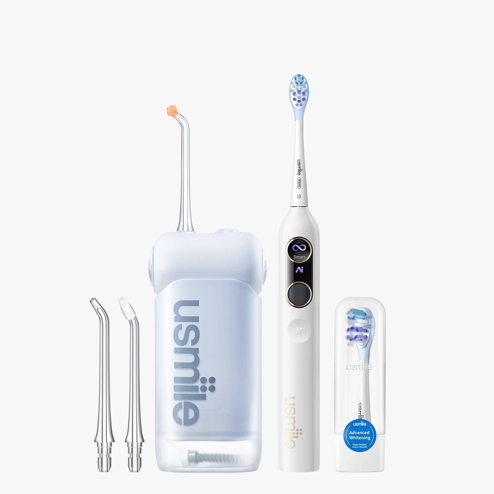usmile Y10 PRO Cepillo de dientes eléctrico x C10 Ducha de boca portátil