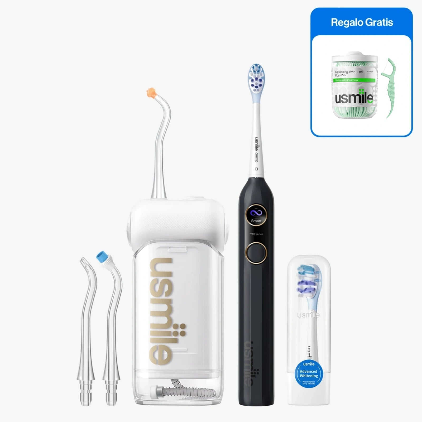 usmile Y10 cepillo de dientes eléctrico x C10 Irrigador Dental